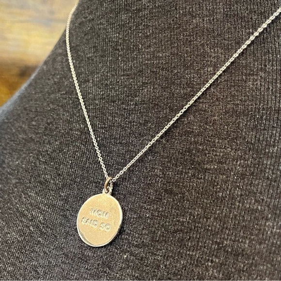 KATE SPADE “MOM SAID SO” NECKLACE
